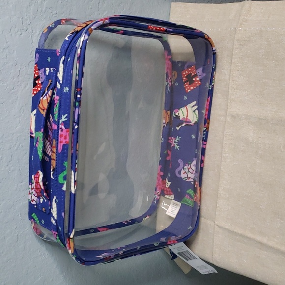 Vera Bradley Cat Mom 4 pc. Cosmetic Bag Organizer Set NWT - Cat Lover - Cats - Picture 5 of 8